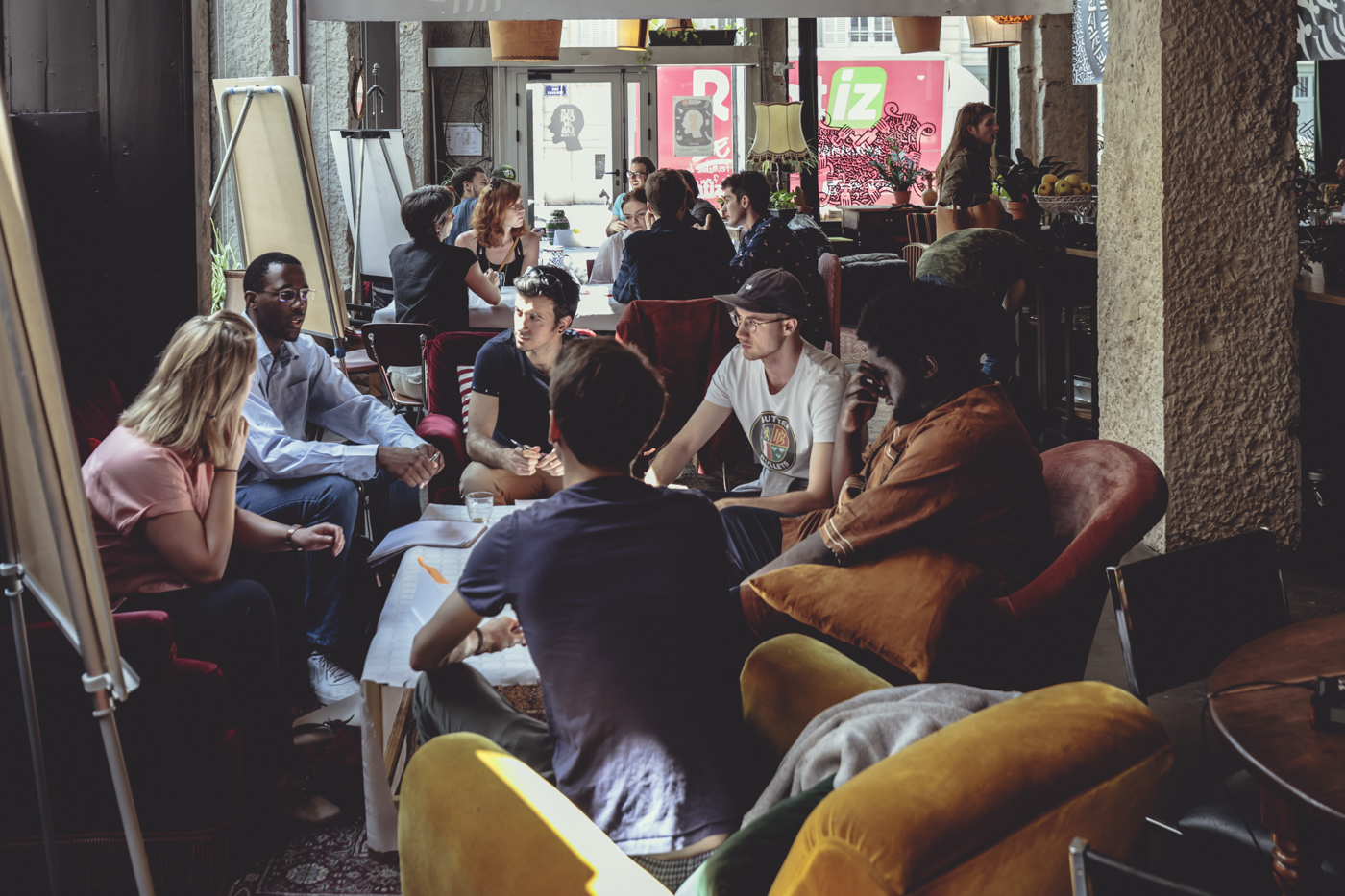 Liberté, flexibilité et communauté.